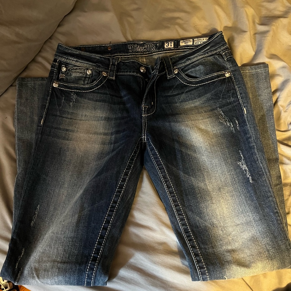 Miss me bootcut jeans size 31